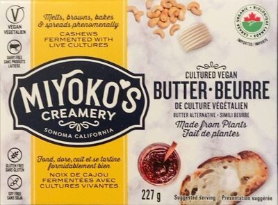 Salted Cultured Plant-Based Butter, Salted