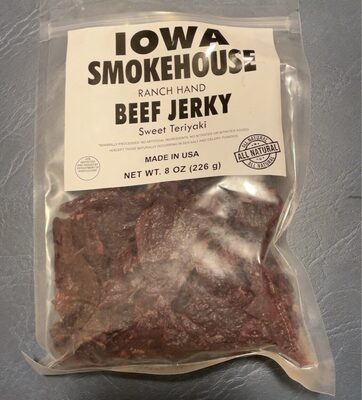 Sweet Teriyaki Beef Jerky, Sweet Teriyaki