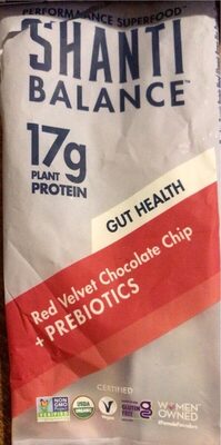 Red Velvet Chocolate Chip + Prebiotics Gut Health Performance Superfood, Red Velvet Chocolate Chip