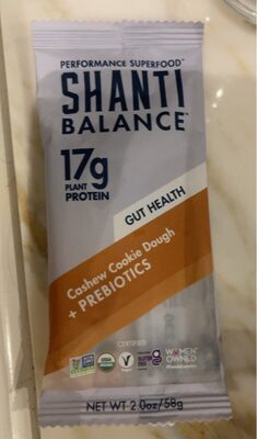 Cashew Cookie Dough + Prebiotics, Cashew