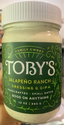 Jalapeno Ranch Dressing & Dip, Jalapeno Ranch