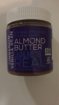 Cinnamon Vanilla Bean Almond Butter, Almond Butter