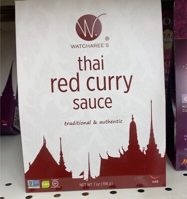 Mild Thai Red Curry Sauce, Mild Thai Red Curry