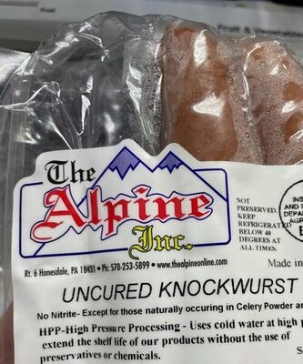 Uncured Knockwurst