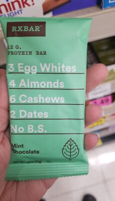 Mint Chocolate Protein Bar, Mint Chocolate