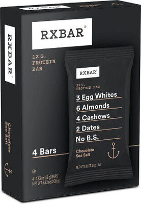 Chocolate Sea Salt Protein Bars, Chocolate Sea Salt