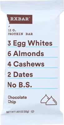 Chocolate Chip Protein Bar, Chocolate Chip