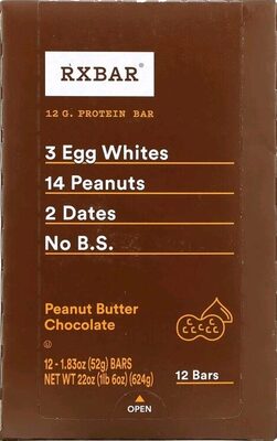 Peanut Butter Chocolate Protein Bar, Peanut Butter; Chocolate