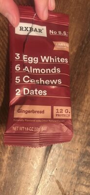 Gingerbread Protein Bar, Gingerbread