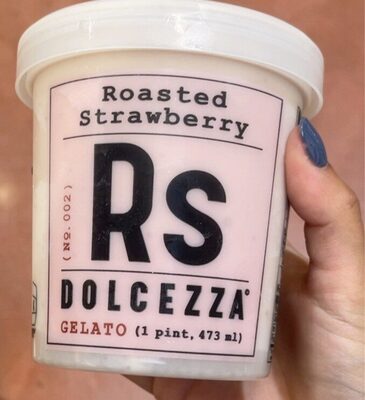 Roasted Strawberry Gelato, Strawberry