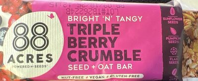 Triple Berry Blend Seed Bar, Triple Berry Blend