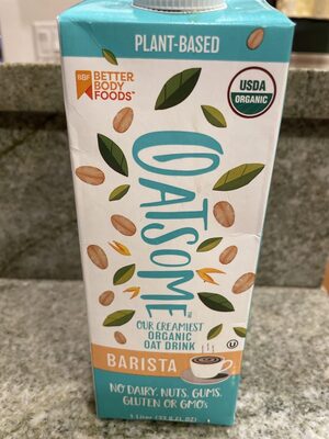 Barista Organic Oat Drink, Barista
