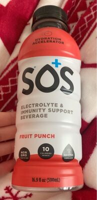 Fruit Punch Electrolyte & Immunity Support Beverage, Fruit Punch