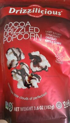 Cocoa Drizzled Popcorn, Cocoa
