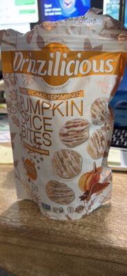 Pumpkin Spice Bites Mini Rice Cakes, Pumpkin