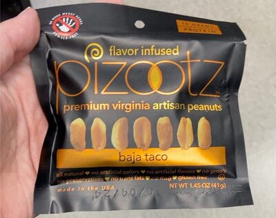 Baja Taco Premium Virginia Artisan Peanuts, Baja Taco