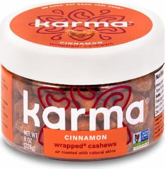 Cinnamon Wrapped Cashews, Cinnamon