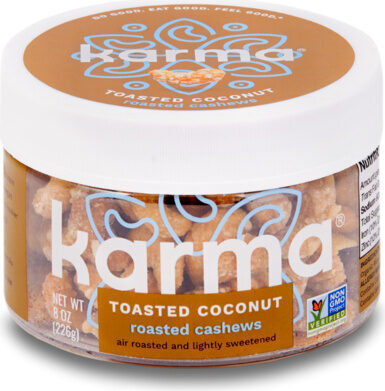 Toasted Coconut Roasted Cashews, Toasted Coconut