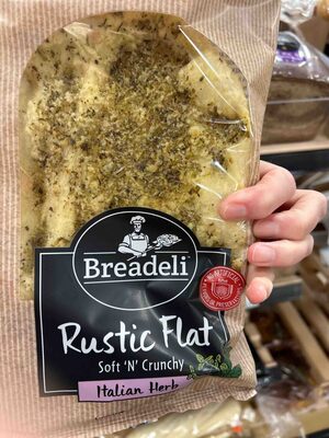 Soft 'N' Crunchy Rustic Flat Italian Herb, Soft 'N' Crunchy