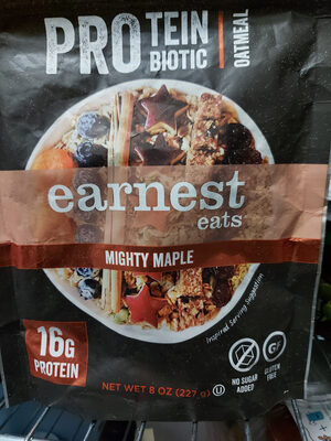 Protein Probiotic Oatmeal, Mighty Maple