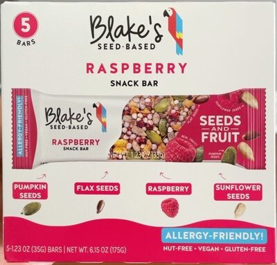 Raspberry Snack Bars, Raspberry