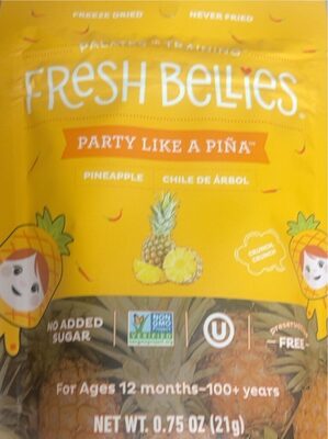 Party Like A Pina Freeze Dried Pineapple, Party Like A Pina