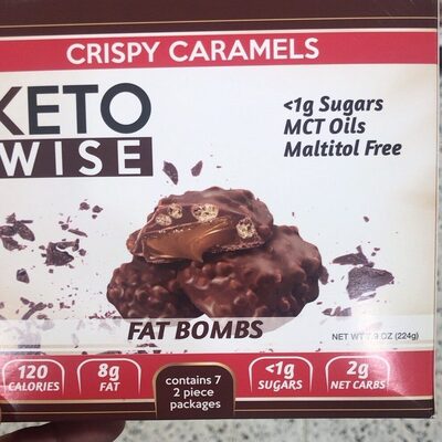 Crispy Caramels Fat Bombs, Crispy Caramels