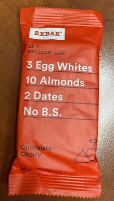 Chocolate Cherry Protein Bar, Chocolate Cherry
