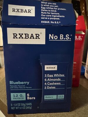 Blueberry Protein Bar, Blueberry