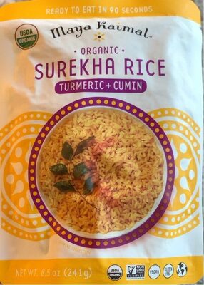 Turmeric + Cumin Organic Surekha Rice, Turmeric + Cumin