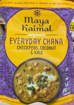 Chickpeas + Coconut + Kale Everyday Chana, Chickpeas + Coconut + Kale