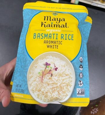 Aromatic White Basmati Organic Rice, Aromatic White Basmati