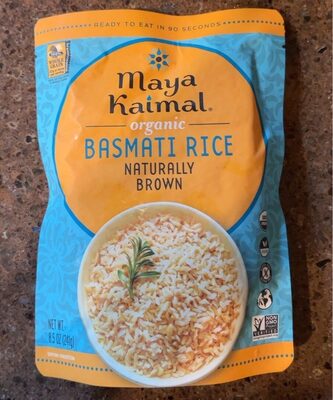 Brown Basmati Organic Rice, Brown Basmati