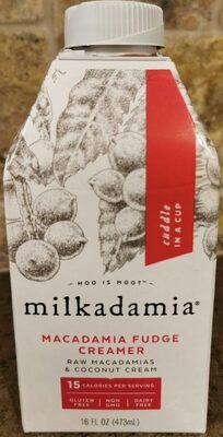 Macadamia Fudge Creamer, Macadamia Fudge