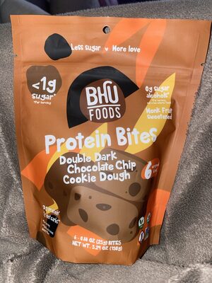 Double Dark Chocolate Cookie Dough Bites, Double Dark Chocolate