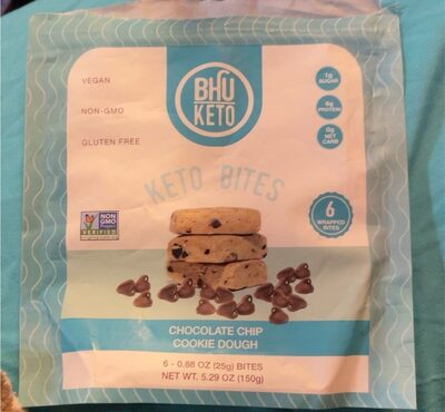 Chocolate Chip Cookie Dough Keto Bites, Chocolate Chip Cookie Dough