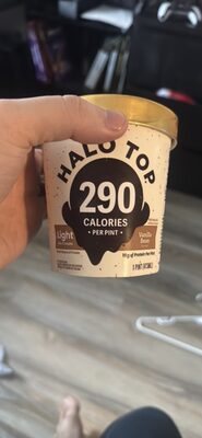 Vanilla Bean Flavored Light Ice Cream, Vanilla Bean