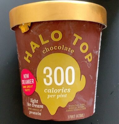 Chocolate Light Ice Cream, Chocolate