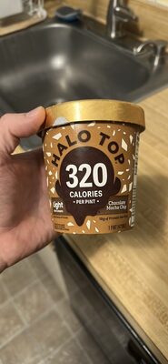 Chocolate Mocha Chip Light Ice Cream, Chocolate Mocha Chip