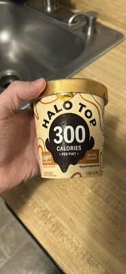 Sea Salt Caramel Light Ice Cream, Sea Salt Caramel