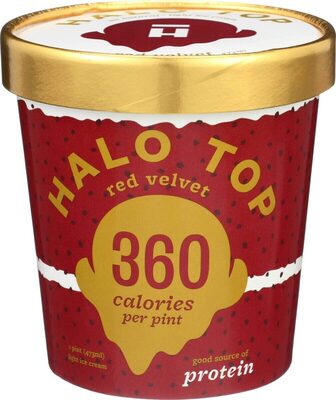 Red Velvet Light Ice Cream, Red Velvet
