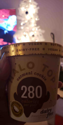 Oatmeal Cookie Dairy-Free Frozen Dessert, Oatmeal Cookie