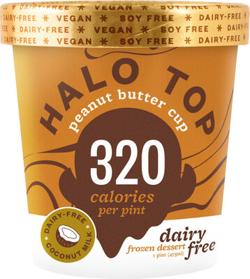 Peanut Butter Cup Dairy Free Frozen Dessert, Peanut Butter Cup