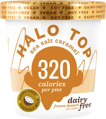 Sea Salt Caramel Dairy Free Frozen Dessert, Sea Salt Caramel