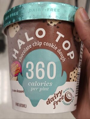 Chocolate Chip Cookie Dough Dairy-Free Frozen Dessert, Chocolate Chip Cookie Dough