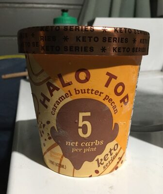 Keto Series Caramel Butter Pecan Frozen Dessert, Caramel; Butter; Pecan
