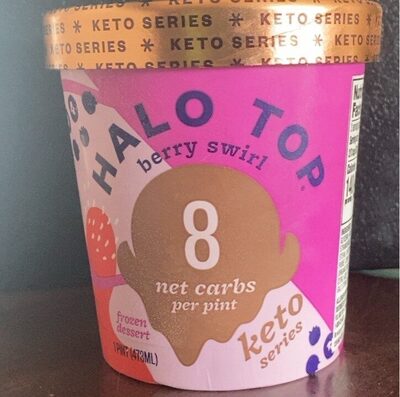 Berry Swirl Keto Series Frozen Dessert, Berry Swirl