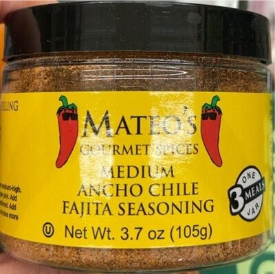 Medium Ancho Chile Fajita Seasoning, Medium Ancho Chile Fajita