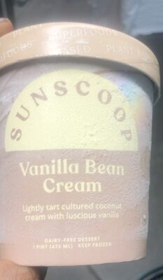 Vanilla Bean Cream Dairy-Free Dessert, Vanilla