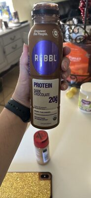 Dark Chocolate Organic Protein Super Herb Elixir With Dark Cocoa & Mcts, Dark Chocolate
